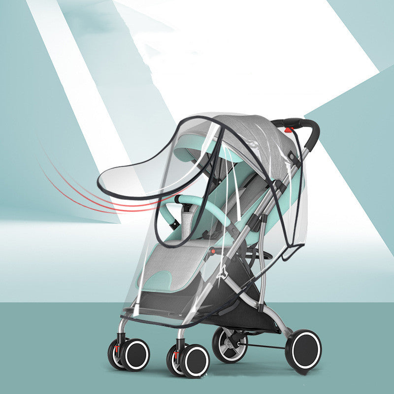 New Universal Baby Stroller Rain Cover: Your Essential Companion for Every Weather